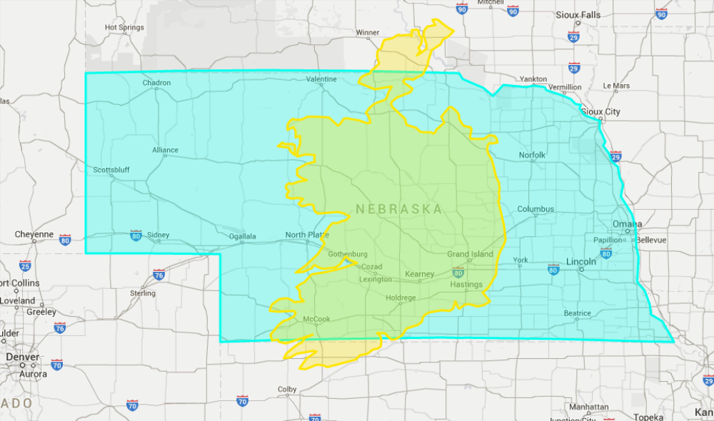 Nebraska vs. Ireland